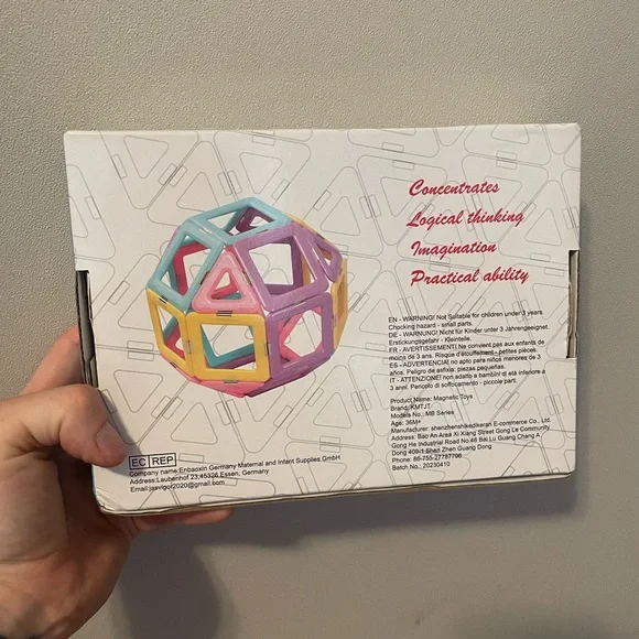 3/$20 Intelligent Magnetic Building Blocks Set - Multicolor - Picture 2 of 3